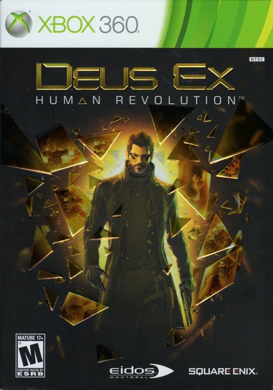 Deus Ex: Human Revolution [Director's Cut] box art for Xbox 360